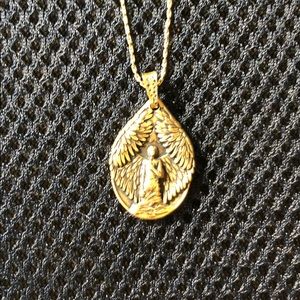 ALEX AND ANI Guardian of Peace expandable necklace